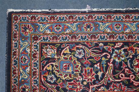 An Iranian Kashan carpet, 12ft 6in. by 8ft 11in.